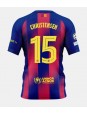 Moški Nogometna dresi replika Barcelona Andreas Christensen #15 Domači 2025-26 Kratek rokav